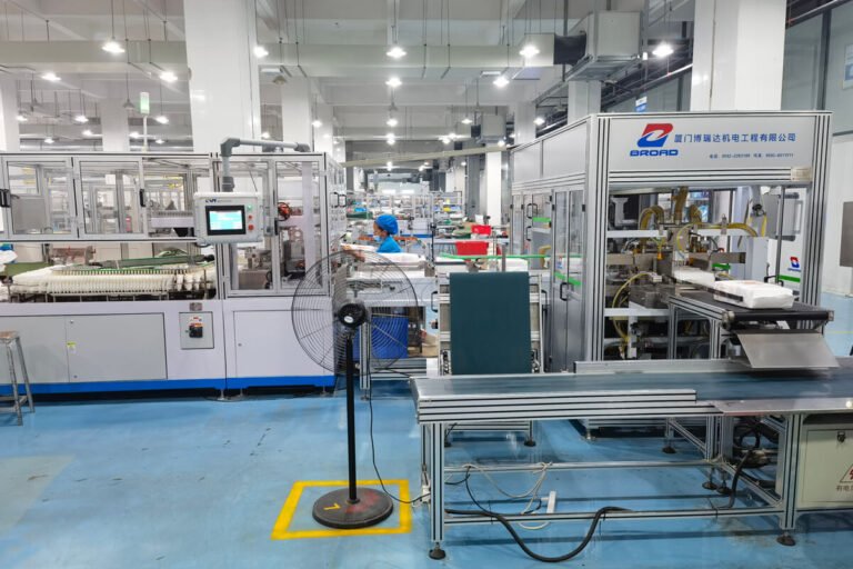 diaper production facility