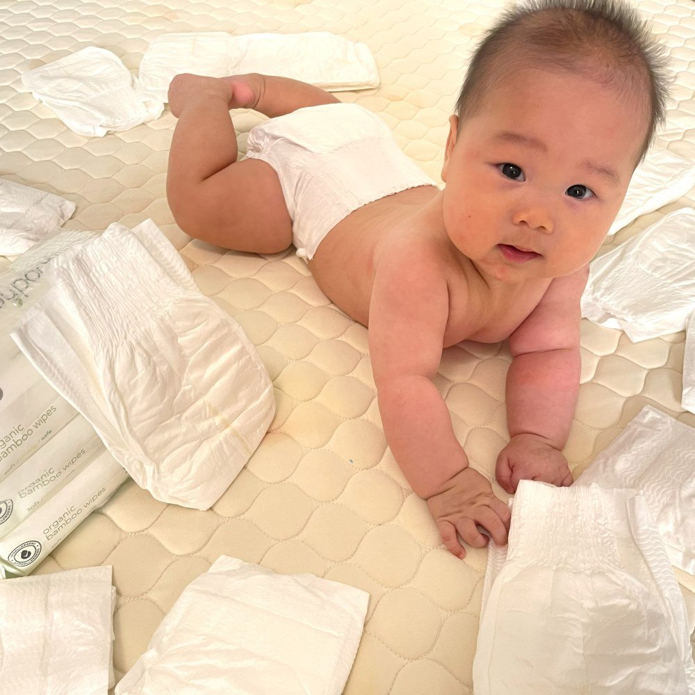 Bamboo Diapers Size 2