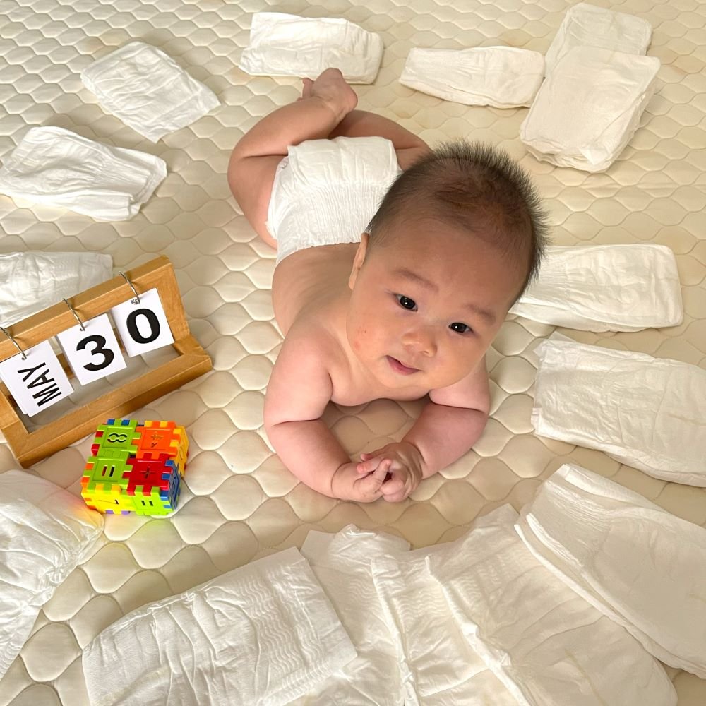 Pannolini biodegradabili per neonati