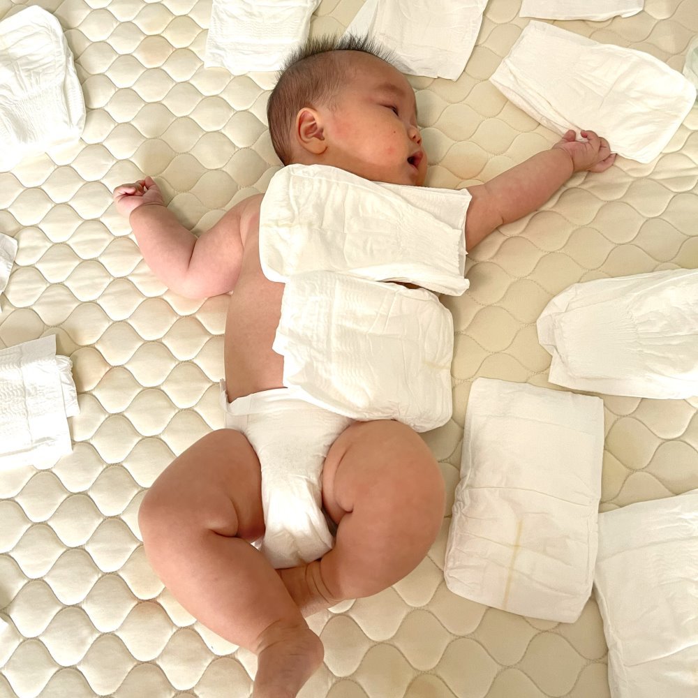 Newborn Bamboo Nappies