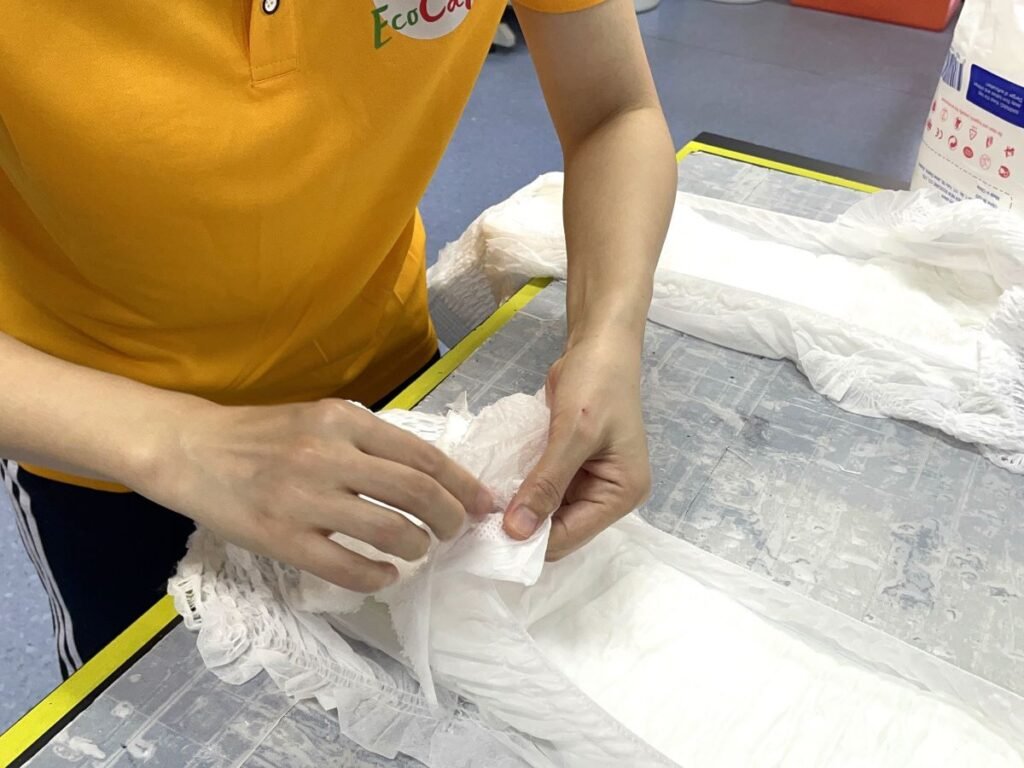 Quality control and compliance testing for disposable hygiene products