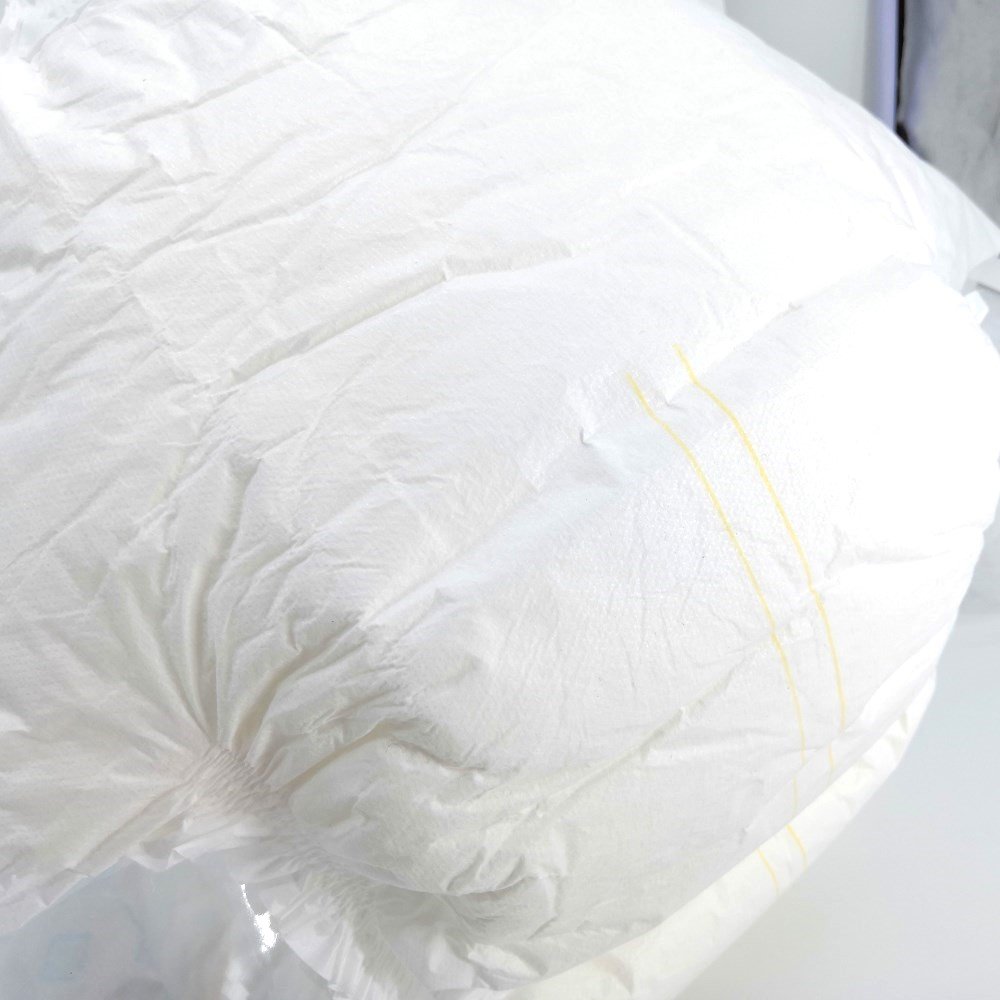 Adult Diaper With Breathable Clothlike Film Backsheet