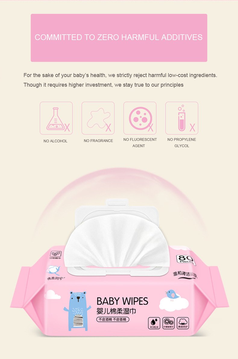 Wet Wipes Unscented